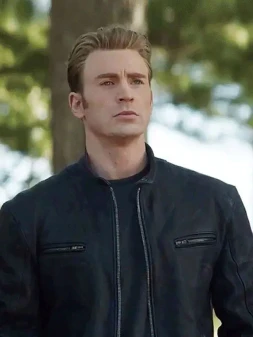 Avengers Endgame Captain America Leather Jacket