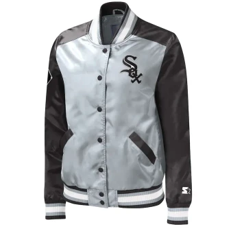 Chicago White Sox Satin Bomber Jacket