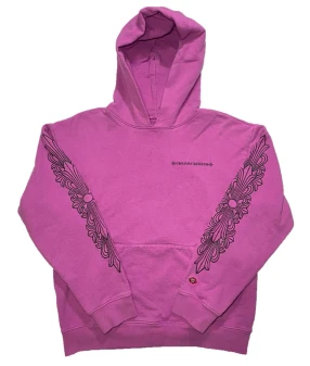Chrome Hearts Spider Web Purple Hoodie
