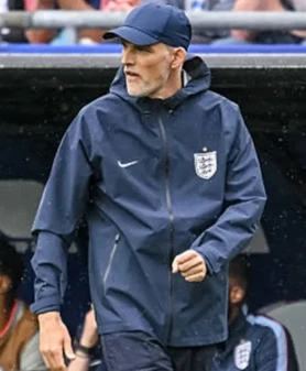 Thomas Tuchel England World Cup Anthem Blue Jacket