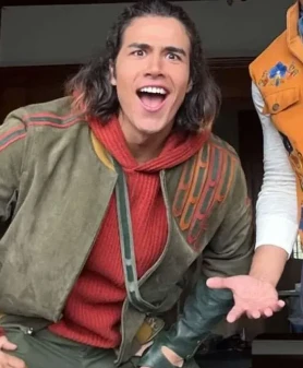 Joel Oulette Descendants Wicked Wonderland Leather Jacket