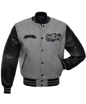 Hallows Angels Spooky Letterman Jacket