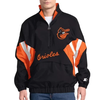 Baltimore Orioles Cooperstown Chief Black Pullover