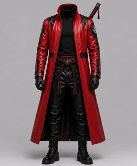 Kenshi Takahashi Leather Coat