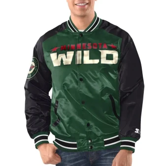 Minnesota Wild Satin Jacket
