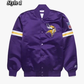 Minnesota Vikings Purple Jacket