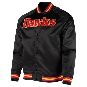 Atlanta Hawks Black Jacket