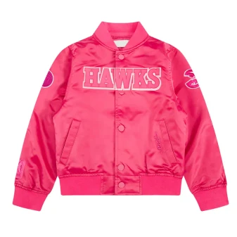Atlanta Hawks Pink Jacket