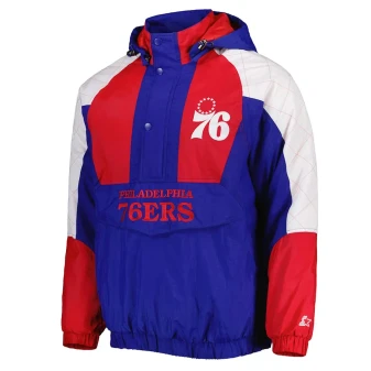 Atlanta Hawks Half-Zip Hoodie Jacket