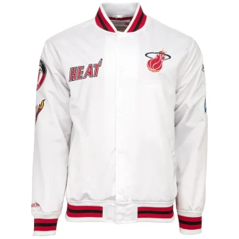 White Miami Heat Jacket