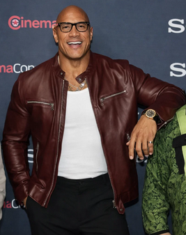 Dwayne Johnson Jumanji Open World Photocall Jacket