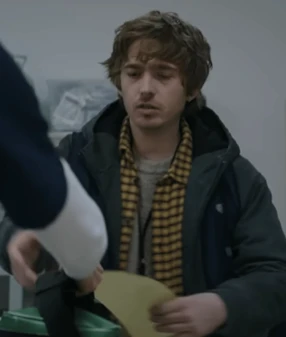 Austin Abrams Resident Evil 2026 Green Jacket
