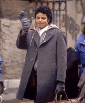 Michael Jackson Gray Coat