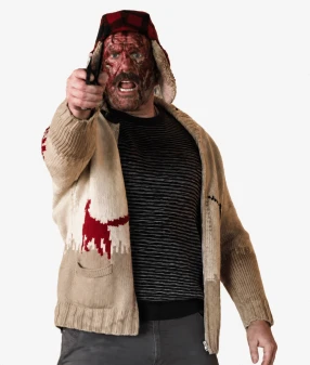 Red Fox Violent Night 2 Cardigan