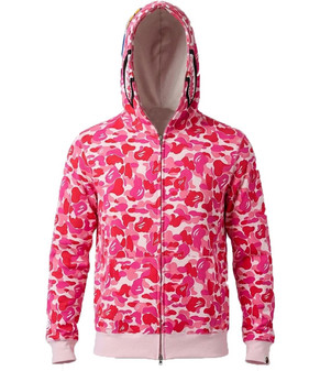 Pink Camo Bape Hoodie