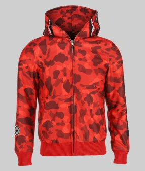 Red Bape Hoodie For Sale With Free Shipping