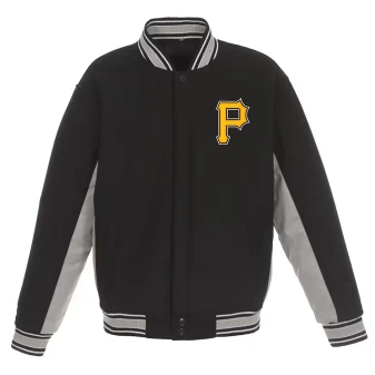 Accent Pittsburgh Pirates Varsity Wool Jacket
