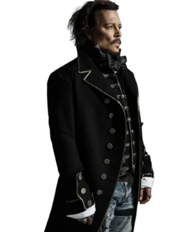 Johnny Depp Halloween Gothic Black Long Coat