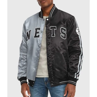 Brooklyn Nets Full Snap Jacket