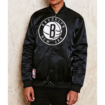 NBA Brooklyn Nets Black Jacket