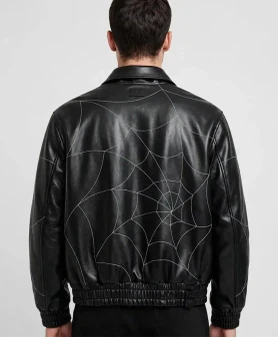 Spider Man Cosplay Leather Jacket