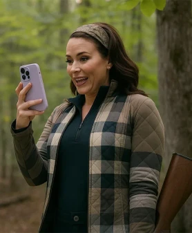 Jill The Hunting Wives Quilted Jacket