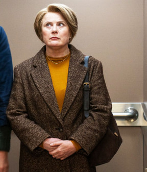 Liz Evans Onwards and Sideways 2026 Brown Coat