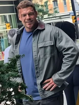 Alan Ritchson Reacher S04 Grey Jacket