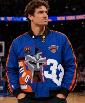 MF DOOM Knicks Champions Bomber Jacket