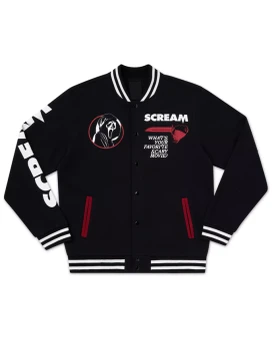 Ghost Face x Scream Black Jacket