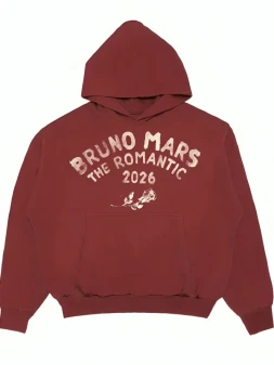 Bruno Mars The Romantic Tour Pullover Hoodie