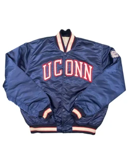 University of Connecticut Blue Varsity Jacket