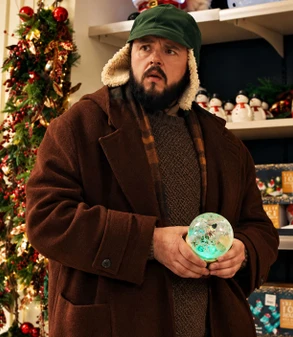 Merry Christmas Aubrey Flint Brown Coat