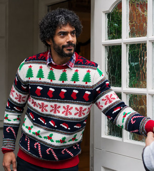 Hank Carter The Holiday Hitman Sweater