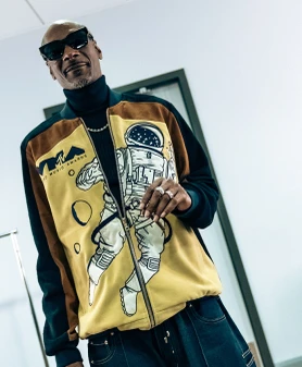 VMAs Snoop Dogg Astronaut Suede Jacket