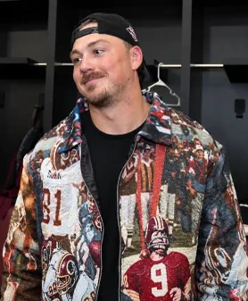 John Bates Classic Redskins Era Bomber Jacket