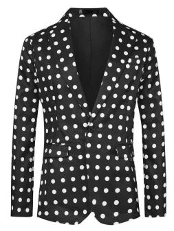 Polka Dot 2026 Black Blazer