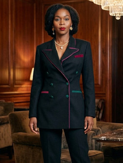 Nafessa Williams Rivals S02 Cropped Jacket