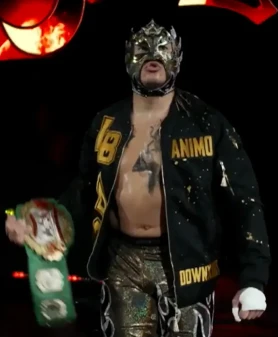 Rey Fenix Worlds Collide Black Jacket