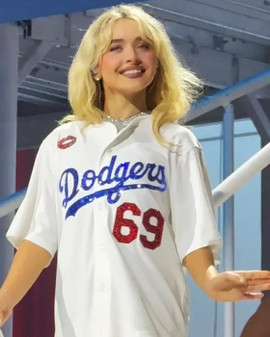 Sabrina Carpenter Dodgers 69 Jersey