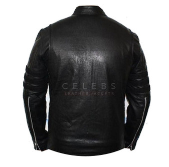 Wolverine Black Leather Jacket