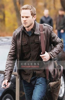 Superman Smallville Men's Black And Blue Leather Jacket