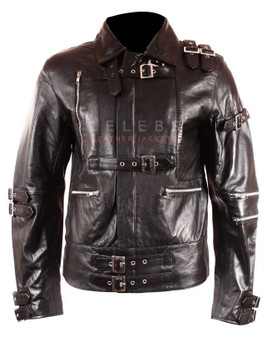 Clean  Michael Brown Leather Jacket   CLJ