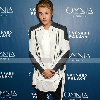 Justin Bieber Caesars Palace Leather Jacket 1 Justin Bieber Caesars Palace Leather Jacket 1
