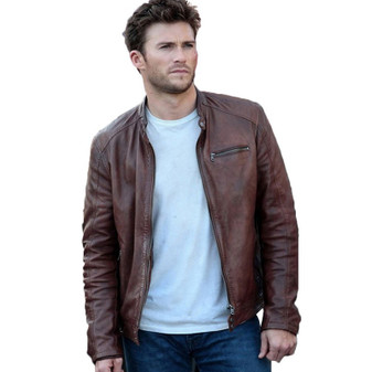 Fate of the Furious Scott Eastwood Brown Jacket 1