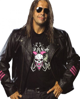 WWE Bret Hitman Hart Leather Jacket1 WWE Bret Hitman Hart Leather Jacket1