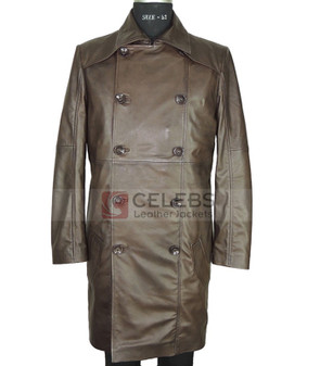X-Men Origin Taylor Kitsch Leather Coat 2