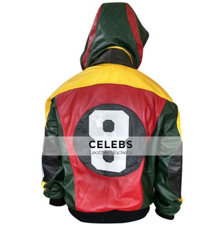 Michael Hoban 8 Ball Vintage Leather Jacket 1