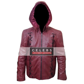 Colton Haynes (Roy Harper) Arrow Season 3 Red Jacket 1