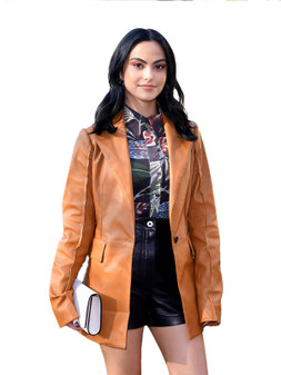 Camila Mendes Stylish Leather Jacket 1